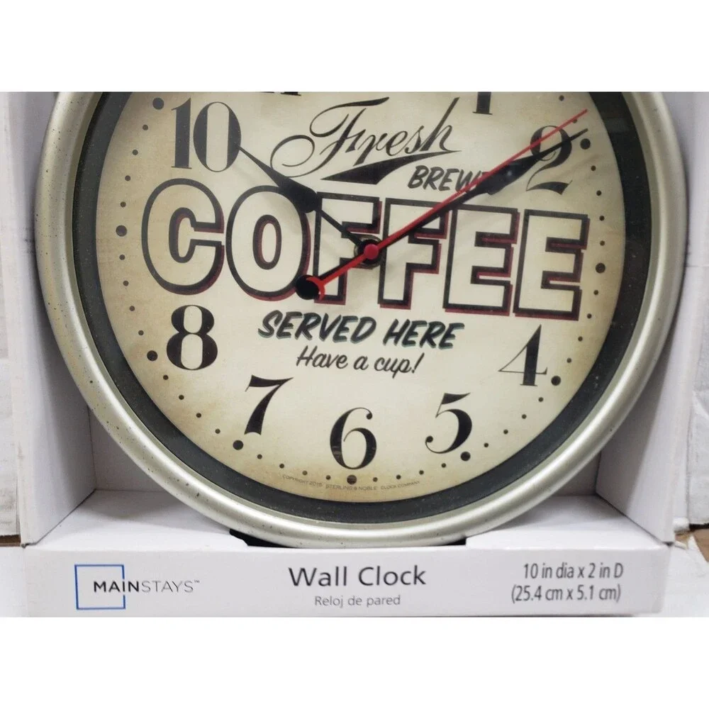 Plastic Wall Clock, 10